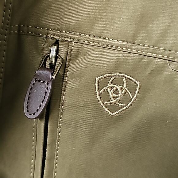 Ariat Ladies Real Grizzly Insulated Conceal Carry Cub Brown Jacket Womens XXL - Picture 8 of 14